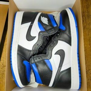 Jordan 1 blue royal toes